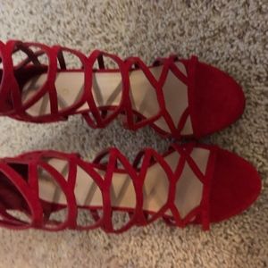 Red Aldo Sandals